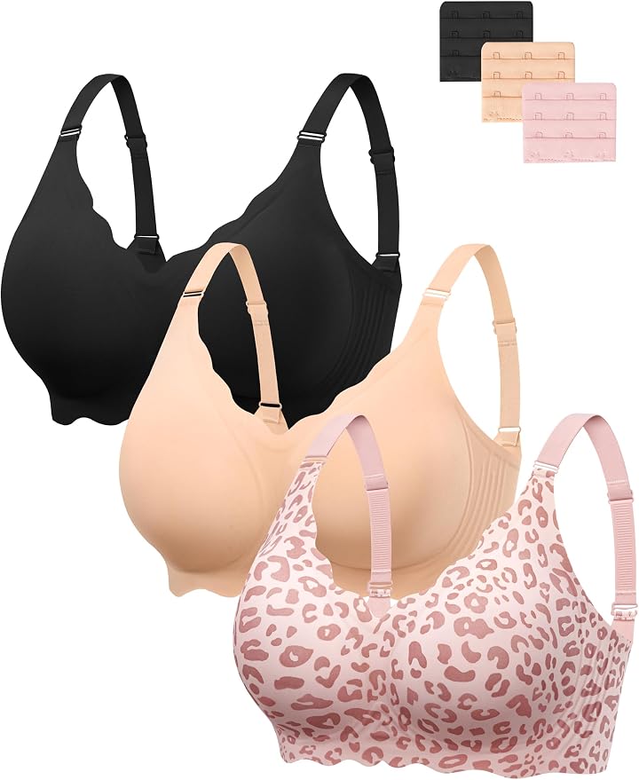 Black/Nude/Pink Leopard