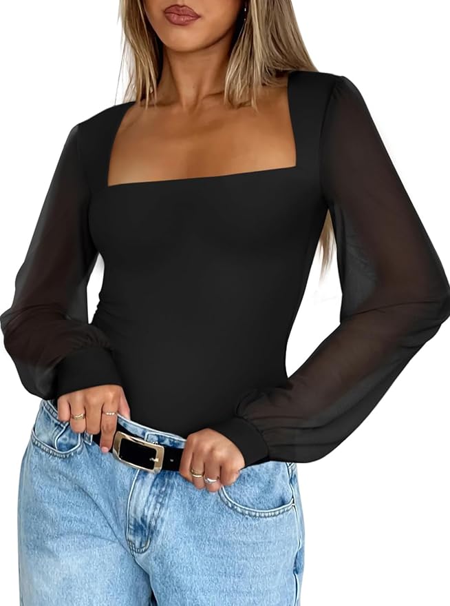 Black-puff Sleeve