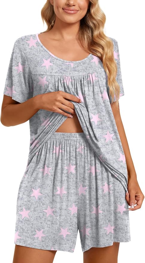 02 Pink Star-grey