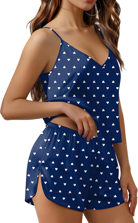 Navy Blue Dots