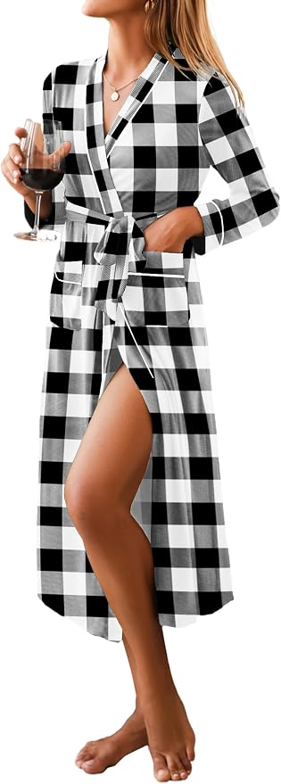 Black and White Plaid