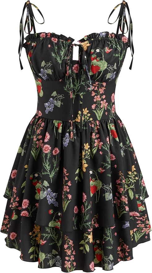 Black Floral
