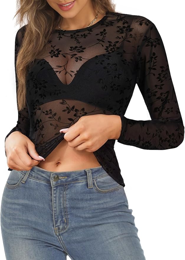 Black Flower Design