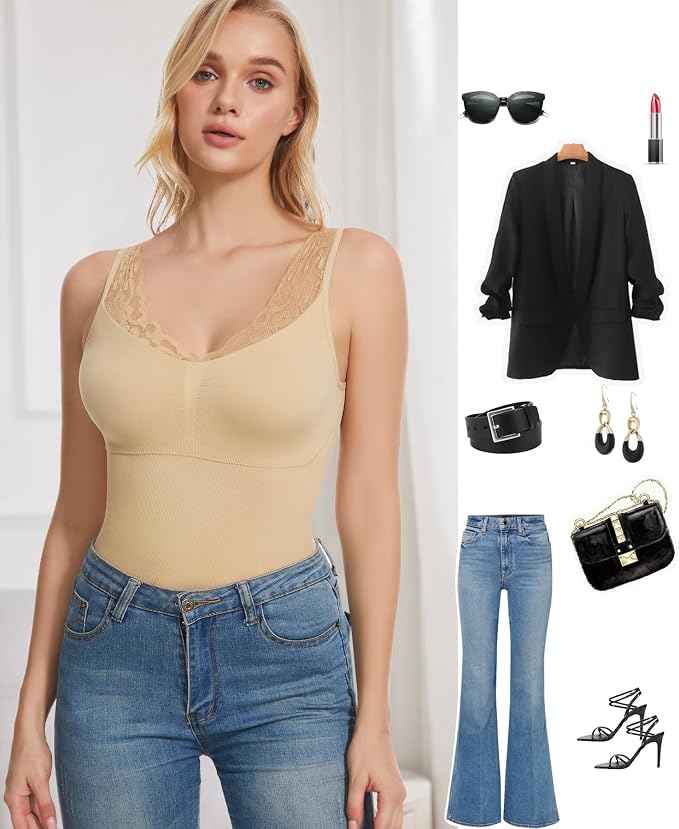 Beige Tank Cami