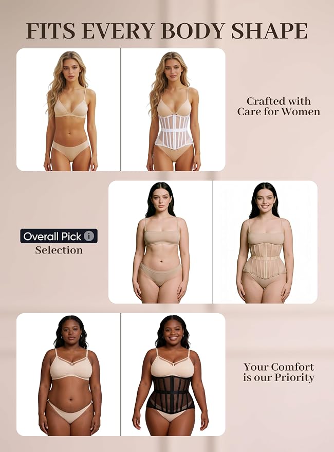 Biege - Measure Your Body & Use the Size Chart!