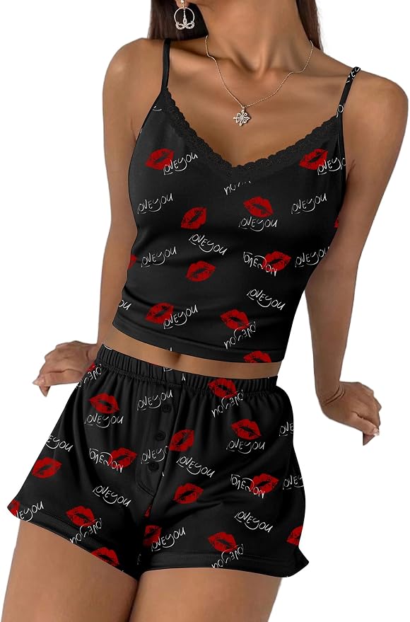 Red Lips Black