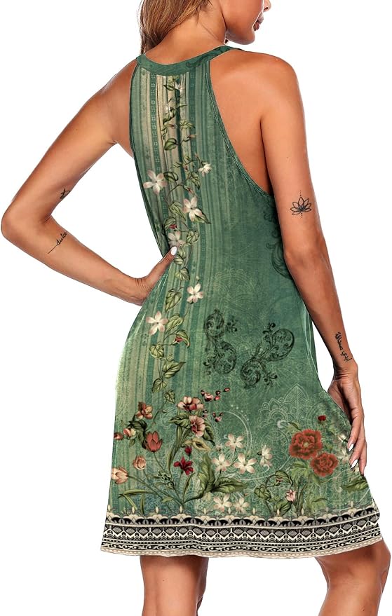 Green Floral