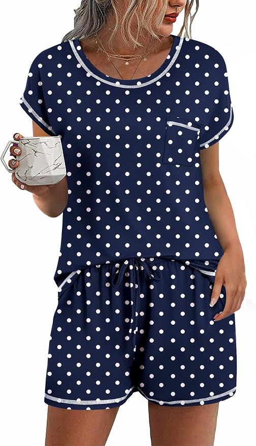 Navy Dots
