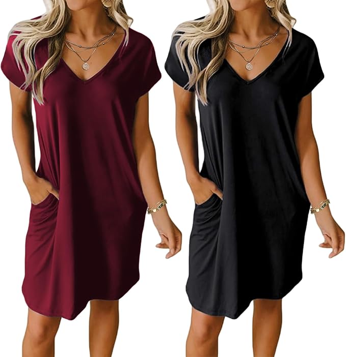 Black and Wine Red