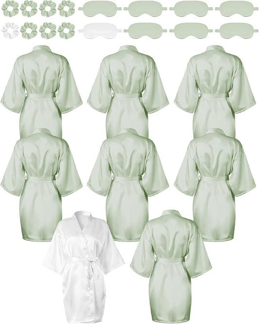 White, Light Green