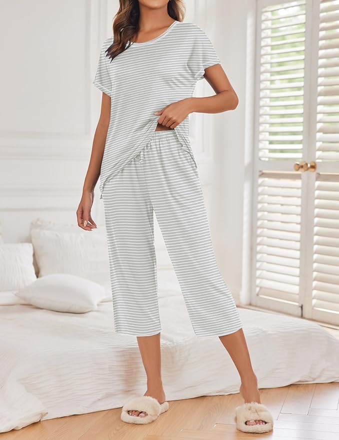 Black, Grey Stripe