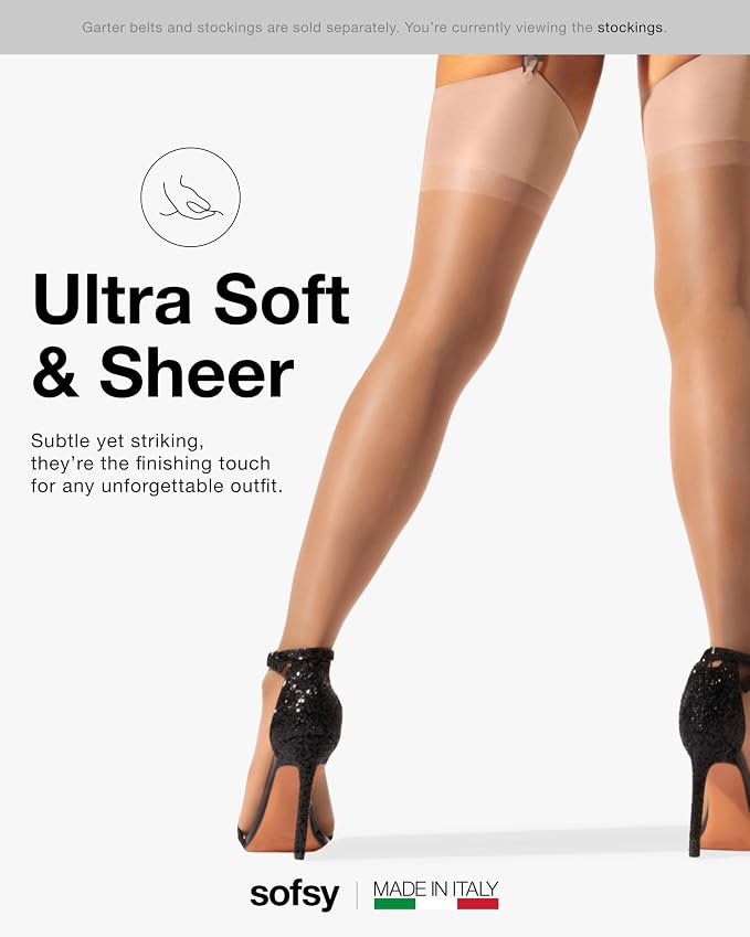 B03 | 1 Pair - Sheer Stockings | Tan