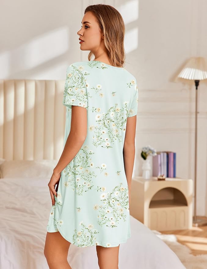 Floral Light Green