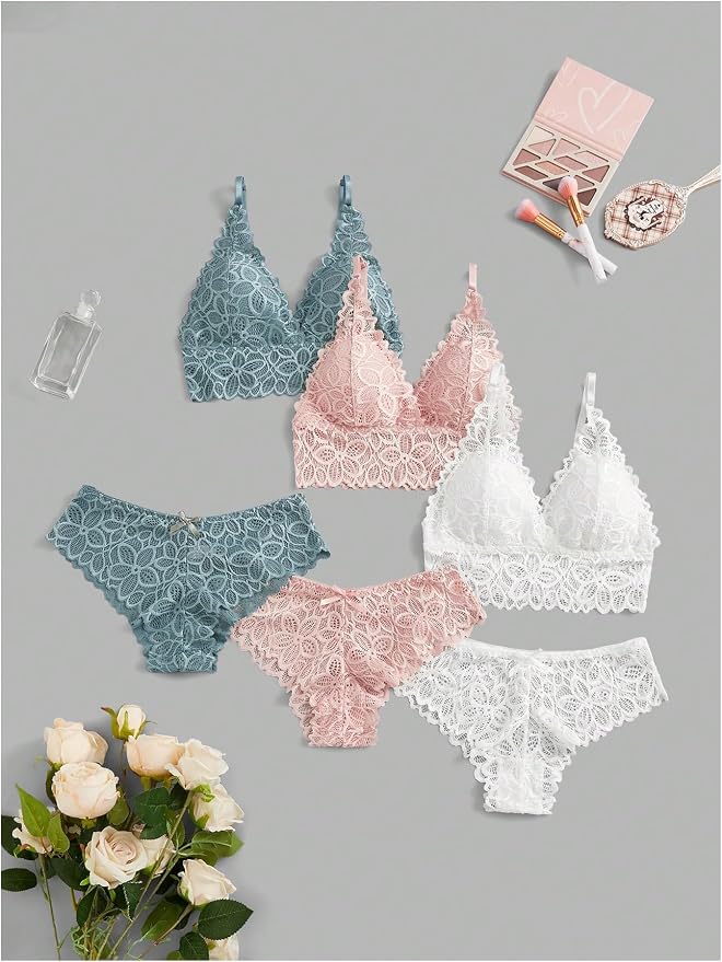 White Pink Green