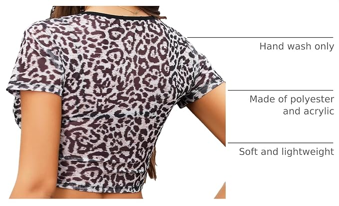 Black White Leopard