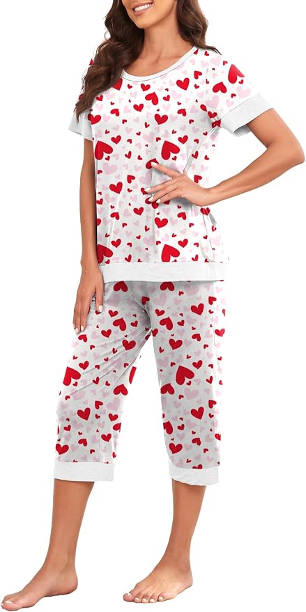 Fp-white Red Heart