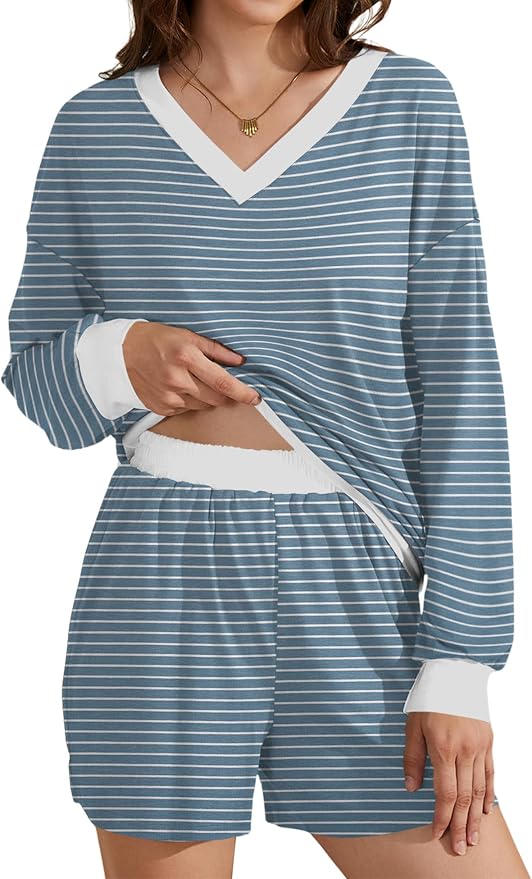Blue White Stripes