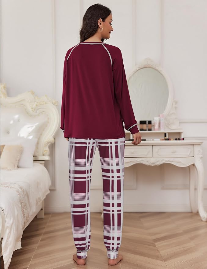 Wine Red Plaid