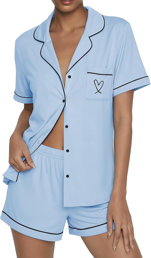 Light Blue With Heart