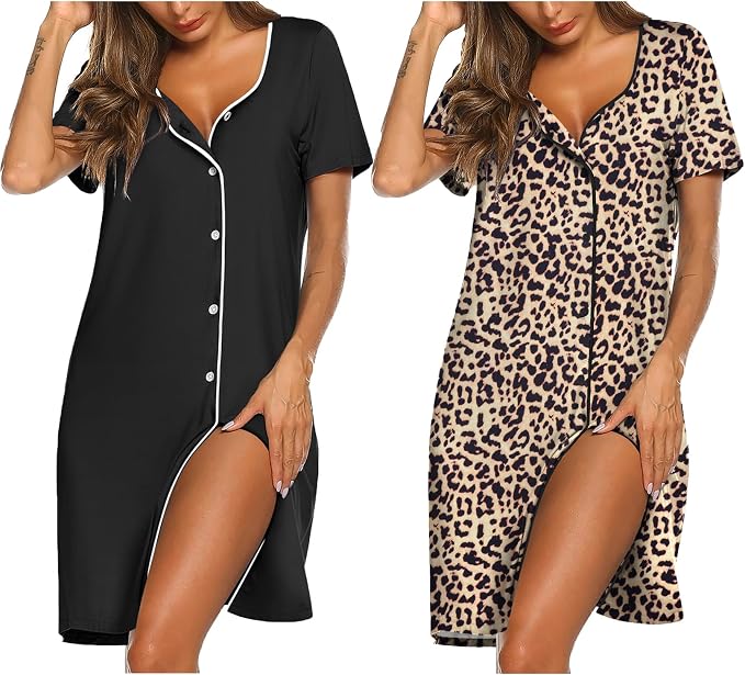 Black/Brown Leopard