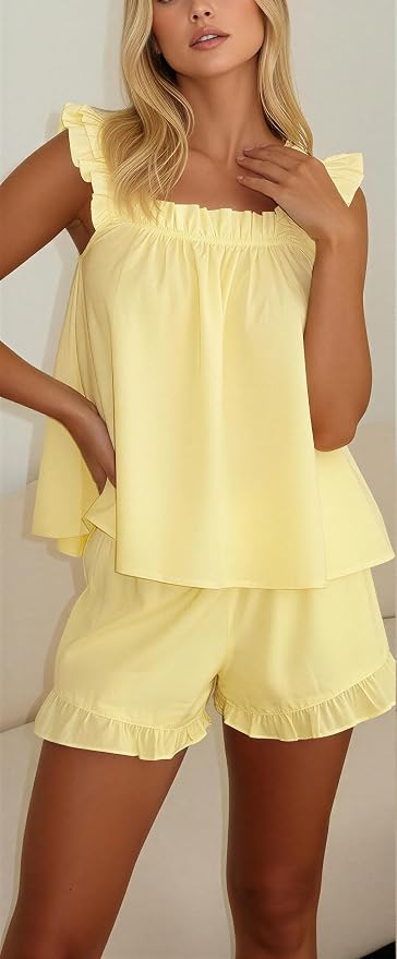 H-ruffle Yellow