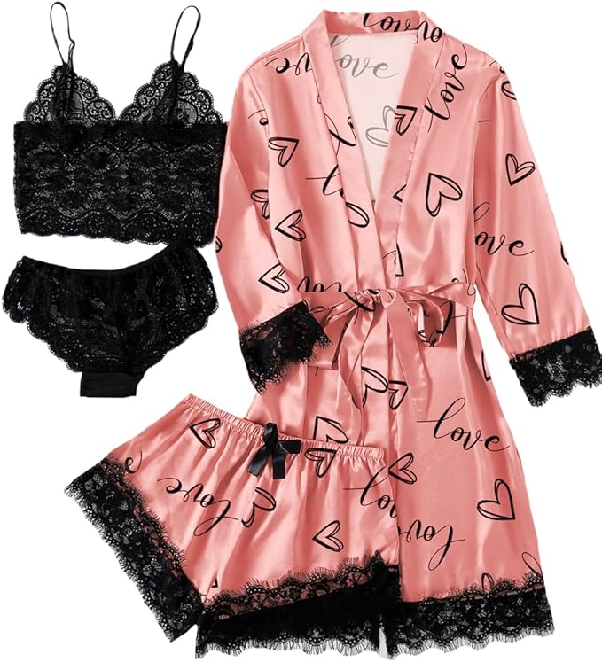 Coral Pink Print