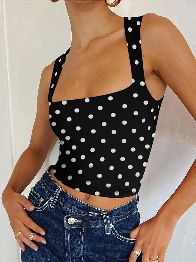 Black With White Polka Dots