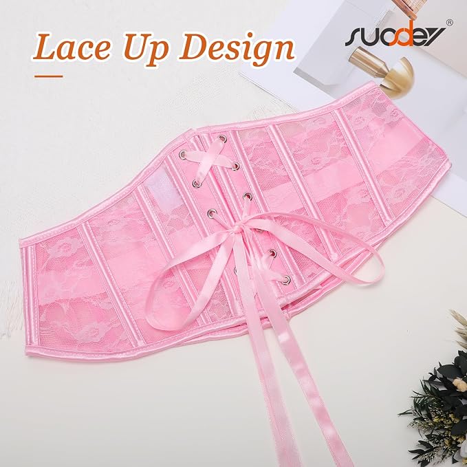 15-pink(transparent Lace)