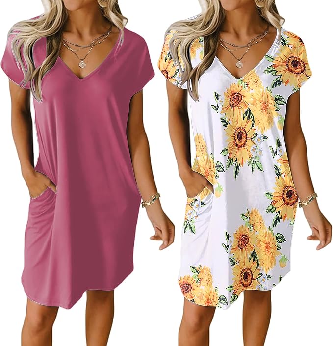 Dark Pink+sunflower