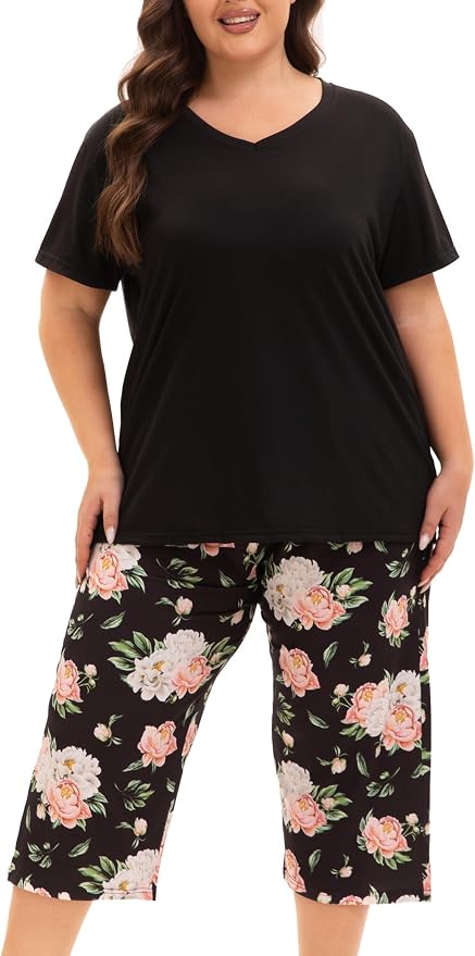 Floral Black 1