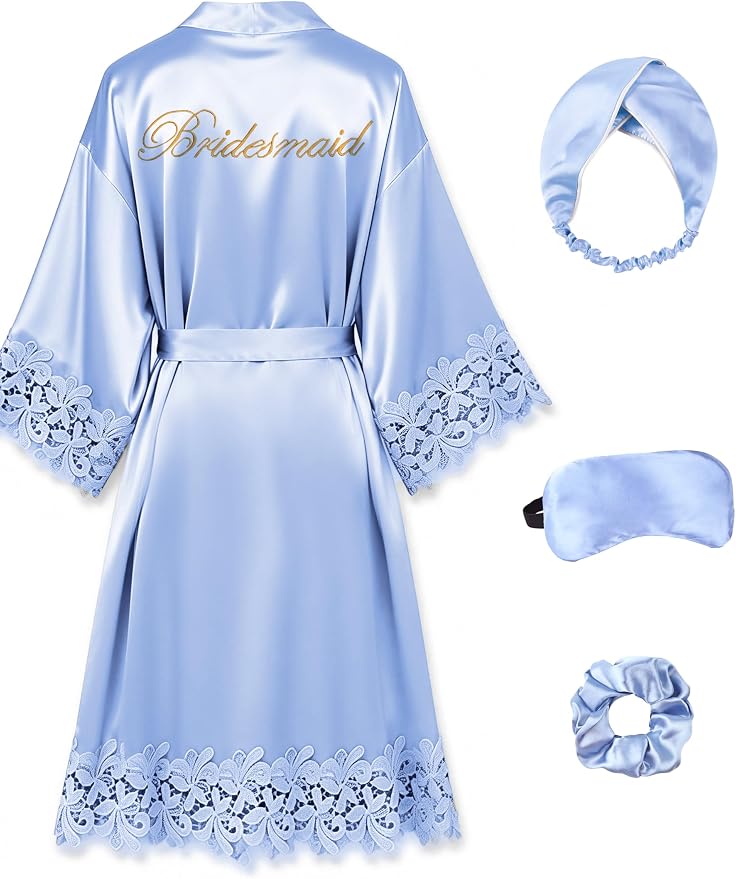 Dusty Blue-bridesmaid