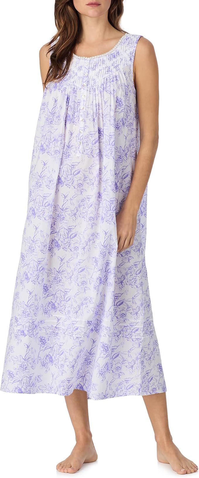 White Ground Floral
