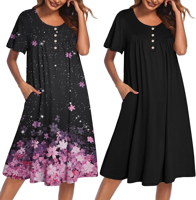 Cherry Blossoms Black/Black