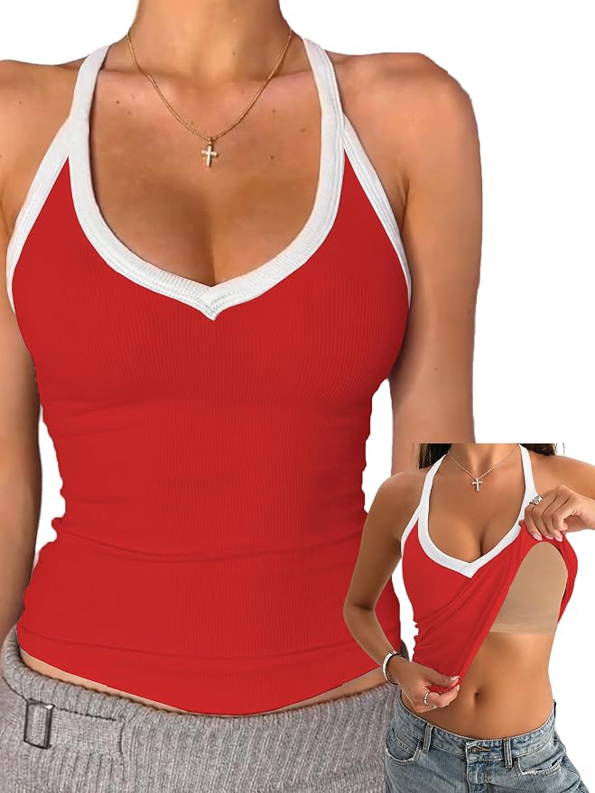 Red With White