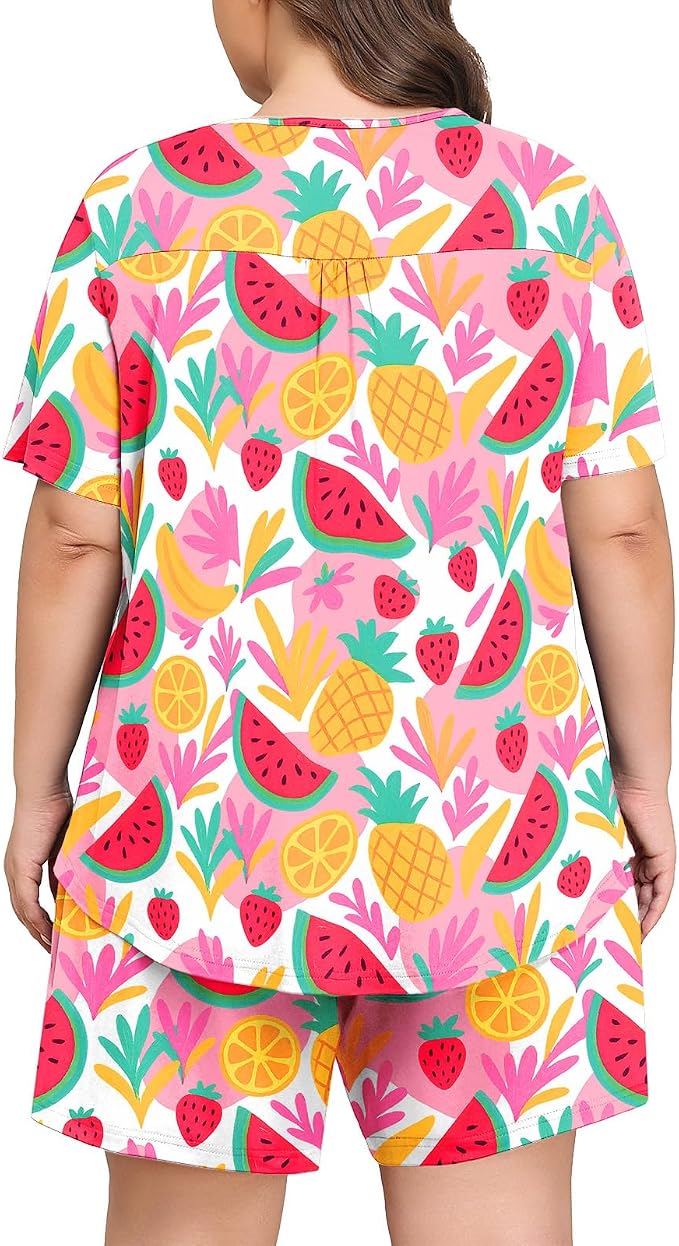 White Fruit Print