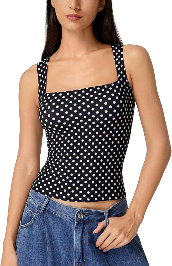 Black Polka Dots