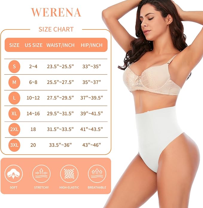 01# White-mid Waisted(has Boning)