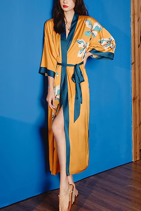 Orange-floral