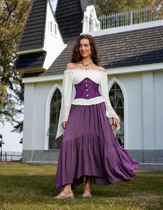 Purple Jacquard