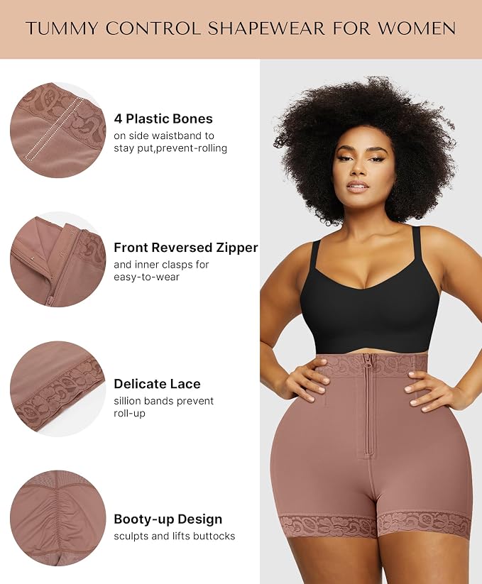 A4-mauve Brown-zipper
