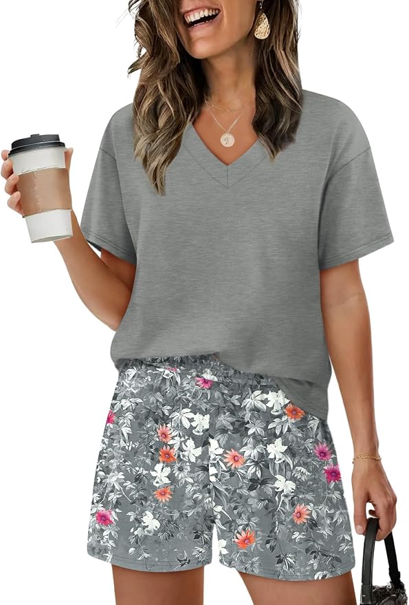 Grey Floral