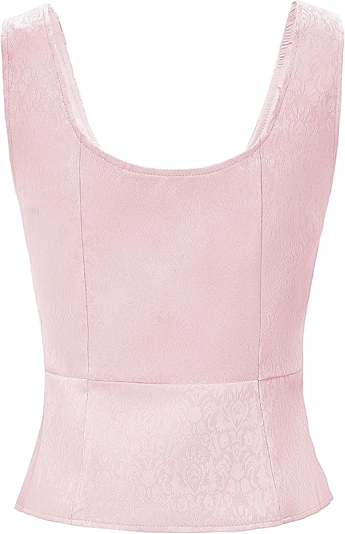 Jacquard Pink Corset
