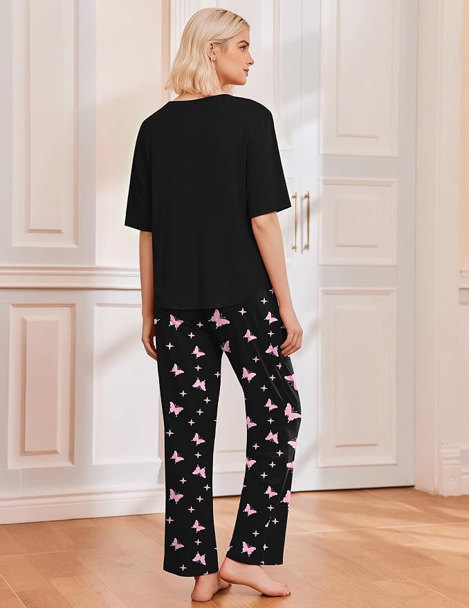 Black Butterfly/Pink Butterfly
