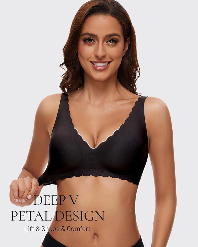 Petal Neck-dark Black