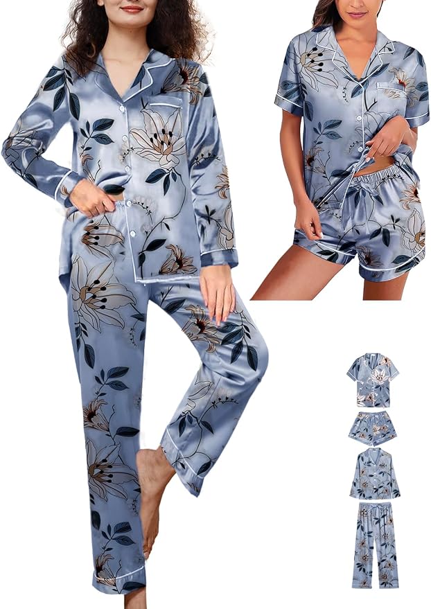 Floral A04-dusty Blue