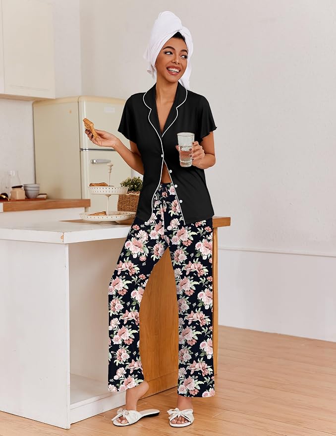 Black Floral