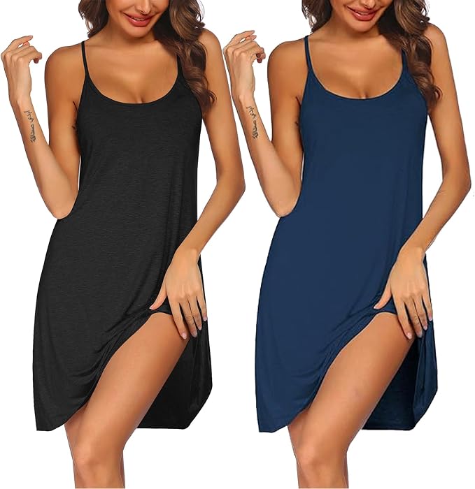 2 Pack Black & Navy Blue