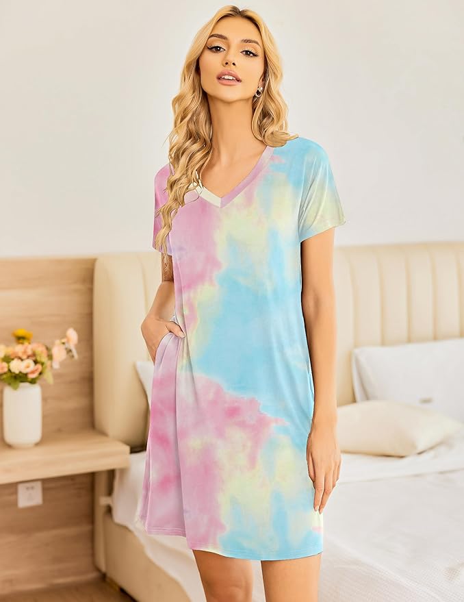 Black+pink Tie Dye