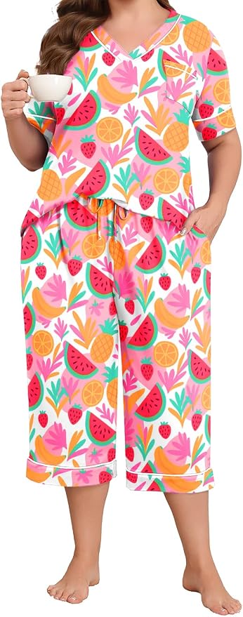 White Fruit Print