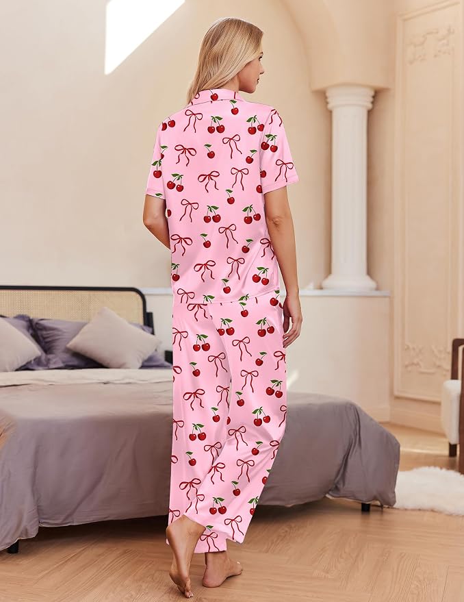 Pink-cherry Bow